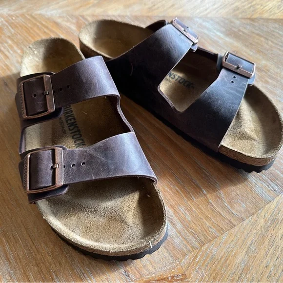Birkenstock | Shoes | Birkenstock Oiled Leather Arizona  display picture 1
